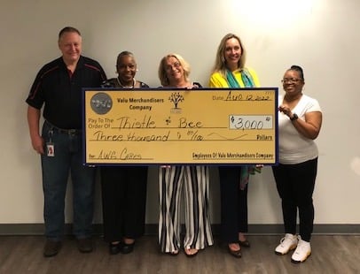 Thistle and Bee Check Presentation 2022