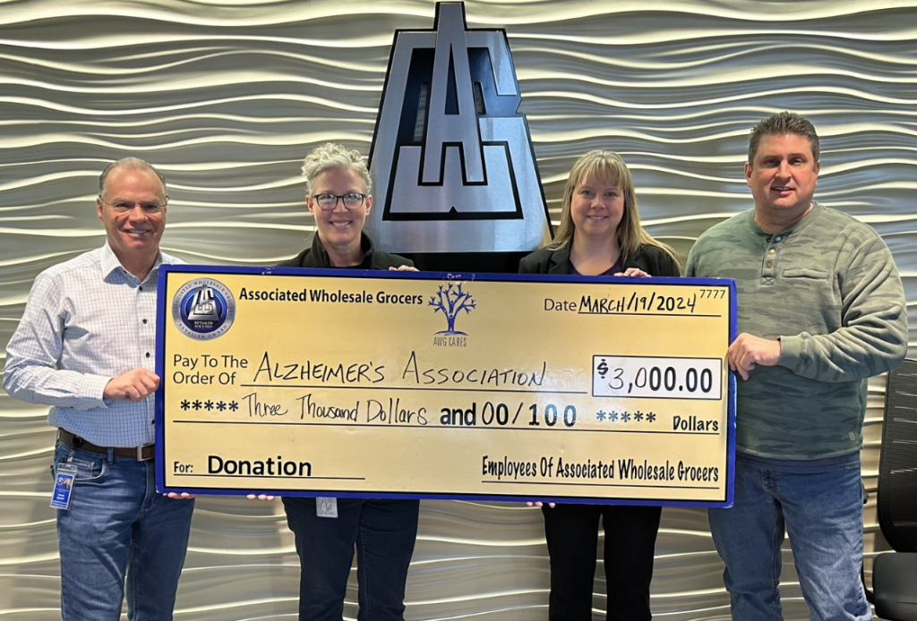 Alzheimer’s Association Receives AWG Cares Award Grant