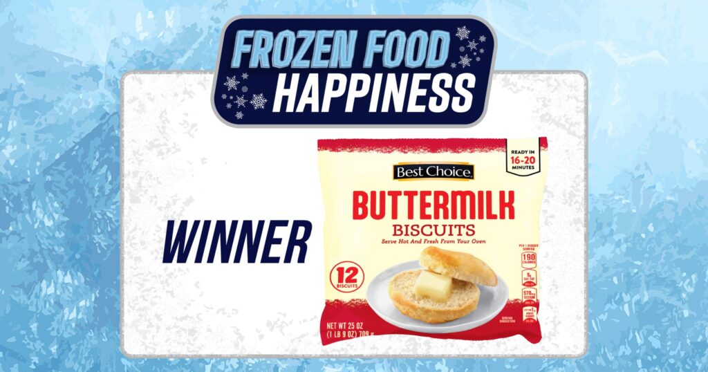Frozen Food Happiness Winner